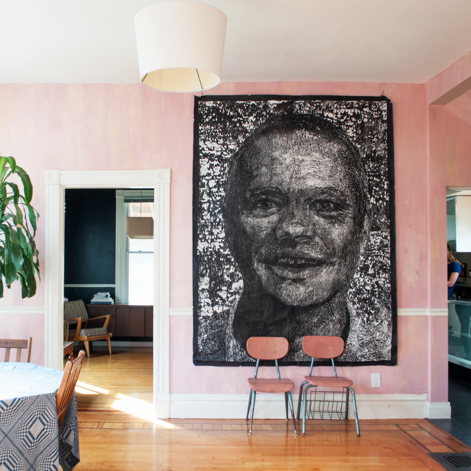 Large picture store for wall